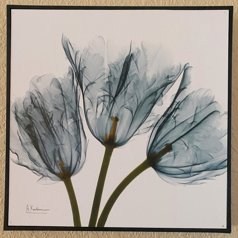 Floral wall art